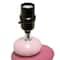 Creekwood Home Priva Pink 17.25" Stacking Stones Table Lamp